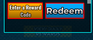 Superstar Baseball enter codes box and redeem button