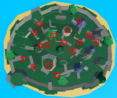 Blox Fruits Advanced Fruit Dealer spawn locations