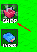SHOP icon in Throw Your Arm!