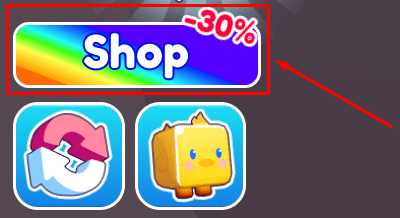 Fish Training shop button