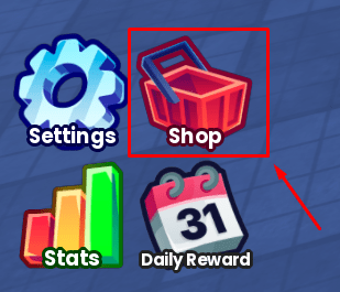 Dropper Incremental shop button