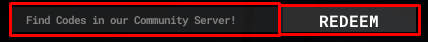 REDLINER codes section