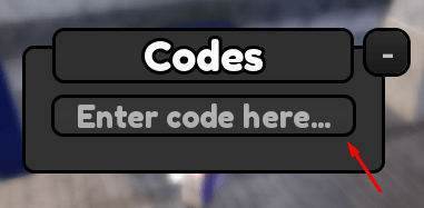 The Enter code here... box in Noob Experiment: Warzone