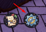 Gear icon in INDOPOLY v2