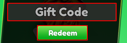 Catch a Monster enter codes box and redeem button