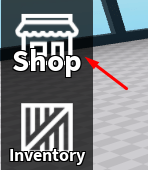 The Shop button in Custom Minigames