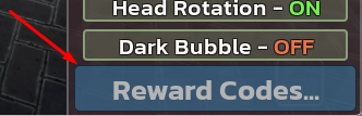 The Reward Codes... box in Booth Game