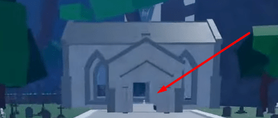 Blox Fruits Haunted Castle mausoleum