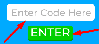 The code redeeming interface in Super Treehouse Tycoon 2