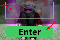 The empty text box and Enter button in Vibrant Town RP