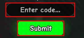 Make a Military enter codes box and submit button