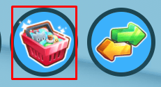 The exclusive shop button in PSZ: OG Enormous Reward