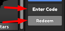 The code redeeming interface in free mm2