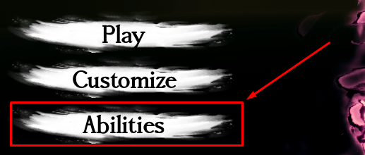 Sorcerer Ascent abilities button