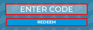 Realistic Car Driving enter codes box and redeem button