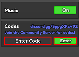 Build a Roller Coaster enter codes box and enter button