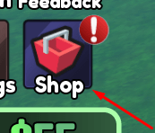 The Shop icon in Epic Powers Tycoon