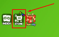 Pet Capture Adventure store button