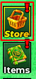 Roll For Avatar Items store button