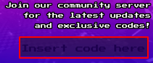 Five Nights: Hunted insert code box