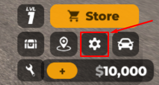 Motor Legends: Open World Racing settings icon