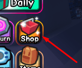 The Shop button in Digimon Era