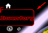 The Inventory button in Undertale Mania of Heroes