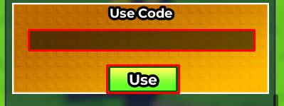 Break For Pets enter codes box and use button