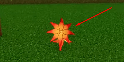 Blox Fruits Fire Flowers guide Fire Flower example