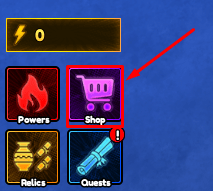 Anime Card Adventures shop button