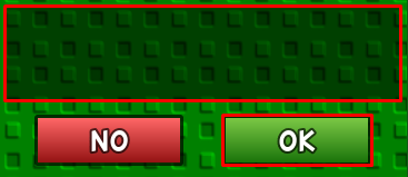 Build & Battle: VS Brainrots enter codes box and ok button