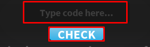 Subway Mayhem enter codes box and check button
