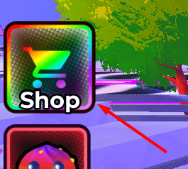 The Shop button in Squishy Dumpling Unboxing