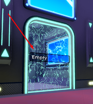 Anime Adventures empty Play slot