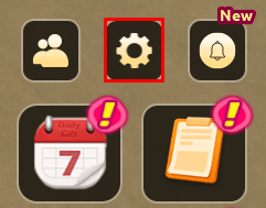 Ultimate Horse Race settings icon