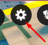 The settings icon in Steal the Moon