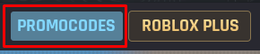 Kontra promocodes button