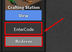MMV enter codes box and redeem code button