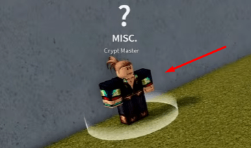 The Crypt Master in Blox Fruits
