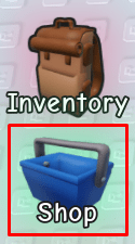 Shop icon in Retro Tower Defense