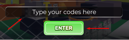 Code text box and enter button to claim the rewards in Launch!