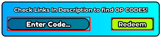 Card Shop Friends enter codes box and redeem button