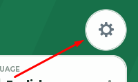 The settings icon in Start Your Soccer Career!