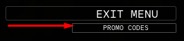DesertStorm promo codes button