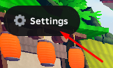 Settings icon in All Star Tower Defense