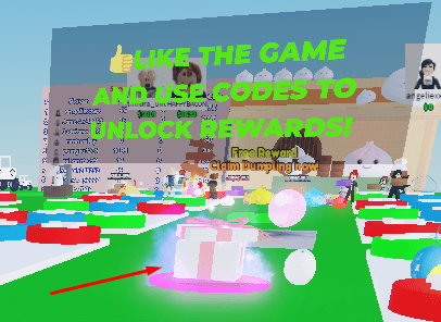 Codes section in Squishy Dumpling Trading