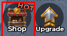 +1 Forge Blade Loot shop button