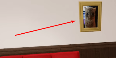 Slap Battles cat painting