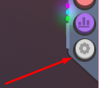 The settings icon in RB Battles Minigames!
