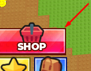 The SHOP button in Fly Your Wings!